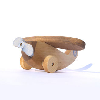 Picture of Wooden Toy Plane