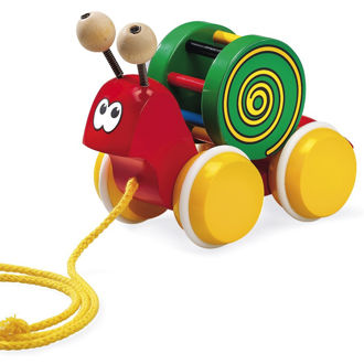 Picture of Snail Pull-Along Toy