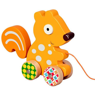 Picture of Squirrel Pull-Along Toy 